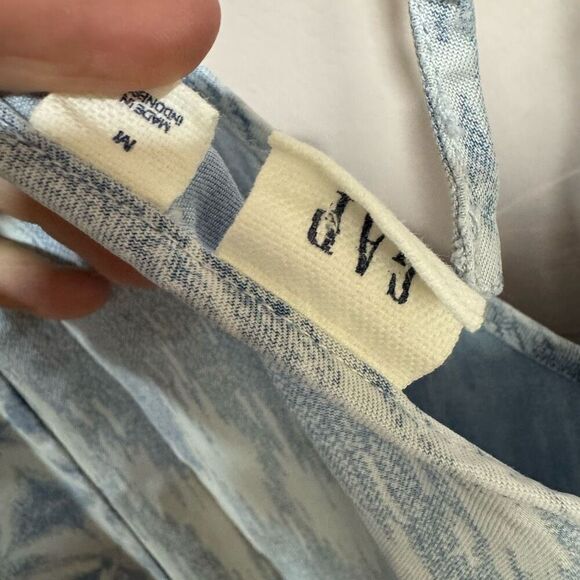 Gap Tencel Vneck mix pattern romper - Picture 6 of 6